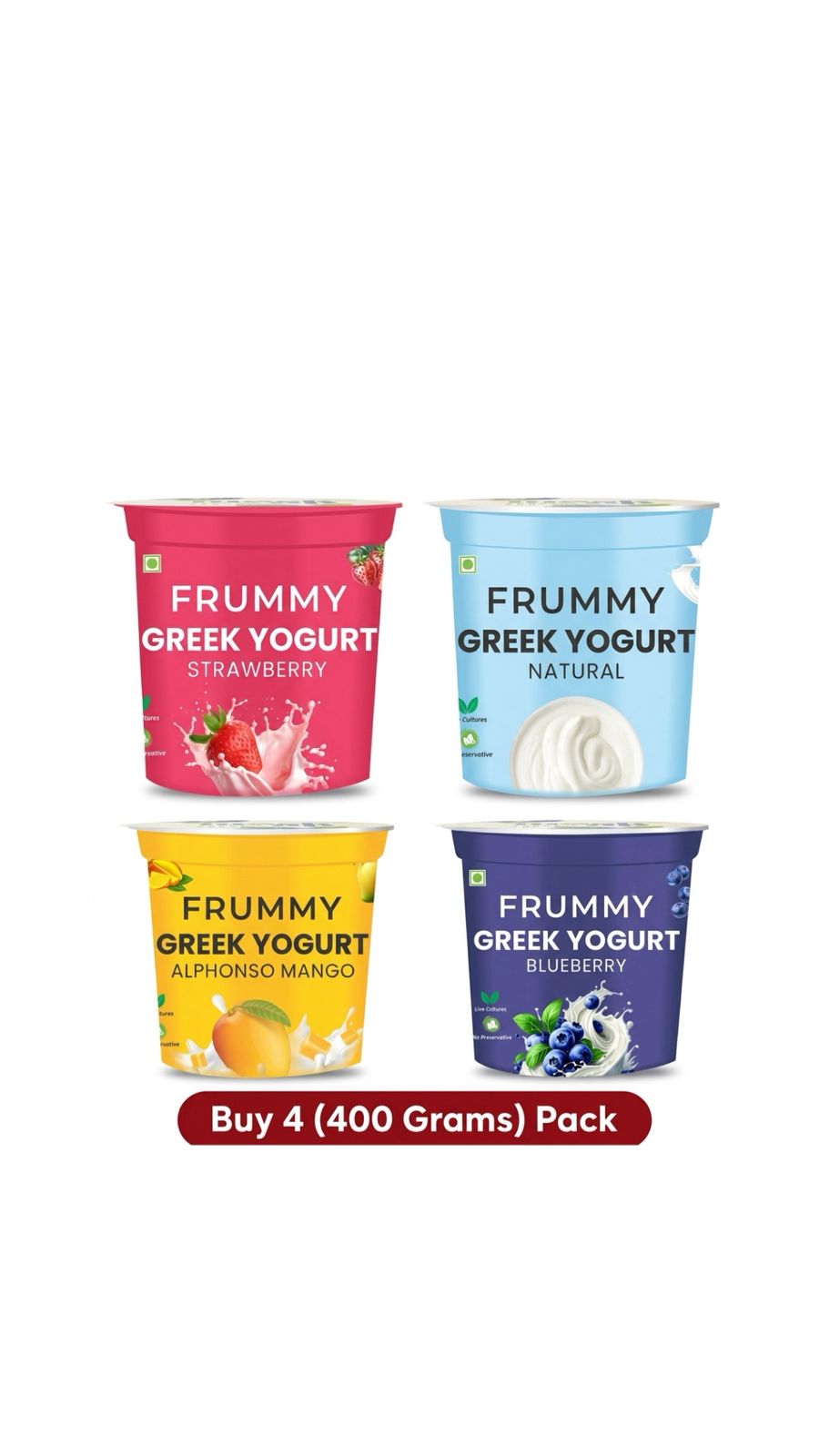 Buy 4 (400 grams) pack
