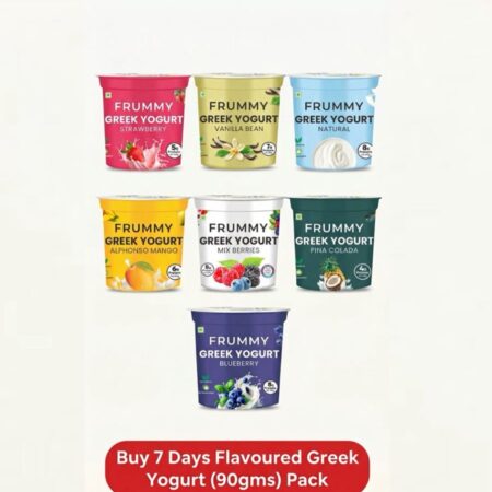 Buy 7 Day Flavoured Greek Yogurt (90gms) Pack