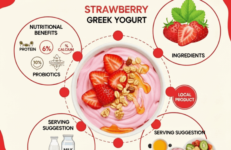 Strawberry Greek Yogurt